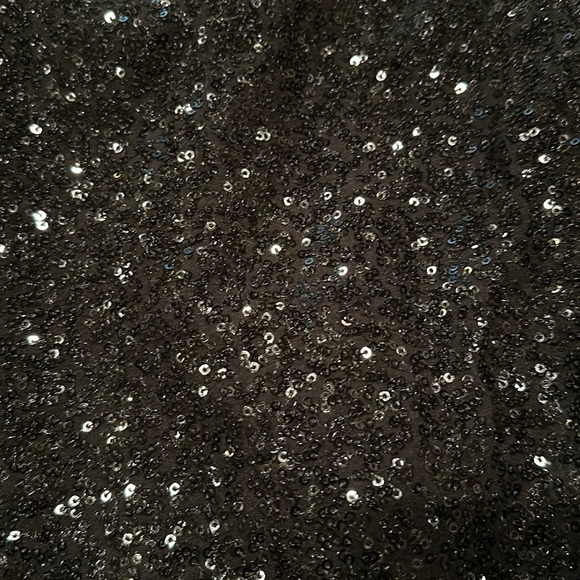 Victoria Secret PINK black sequin leggings - Picture 4 of 5